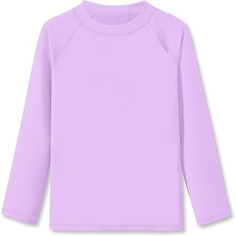 GENERICO - Polo de natación rashguard Color entero UV