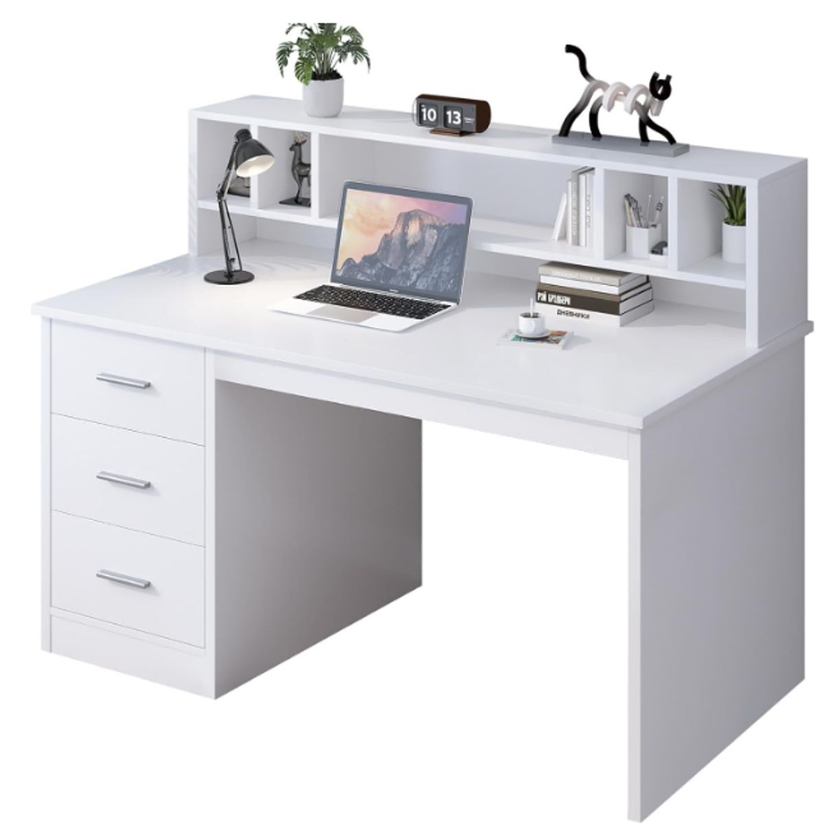 NACION MUEBLES - ESCRITORIO NACION MUEBLES SHAWN COLOR BLANCO