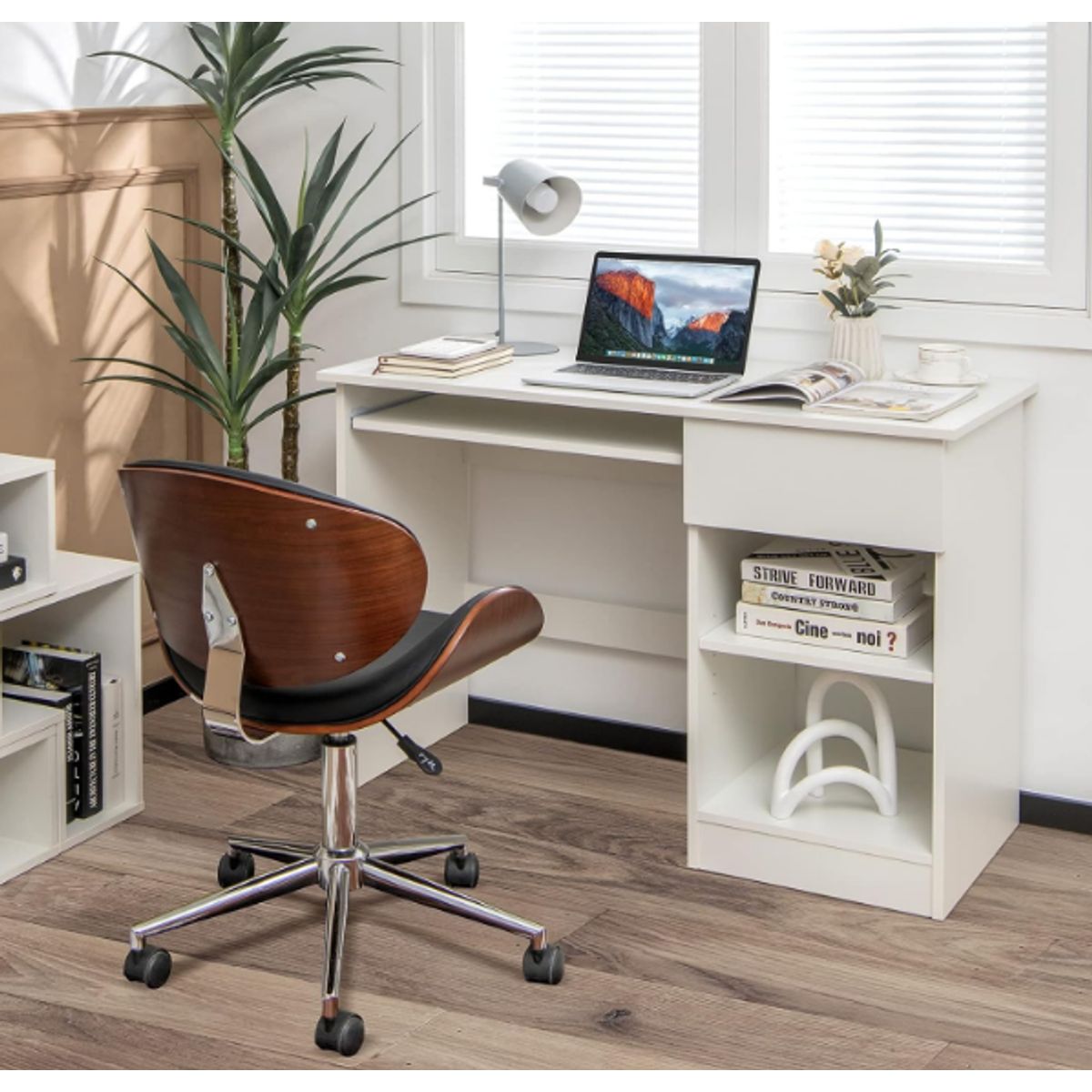 NACION MUEBLES - ESCRITORIO NACION MUEBLES DEEP COLOR BLANCO