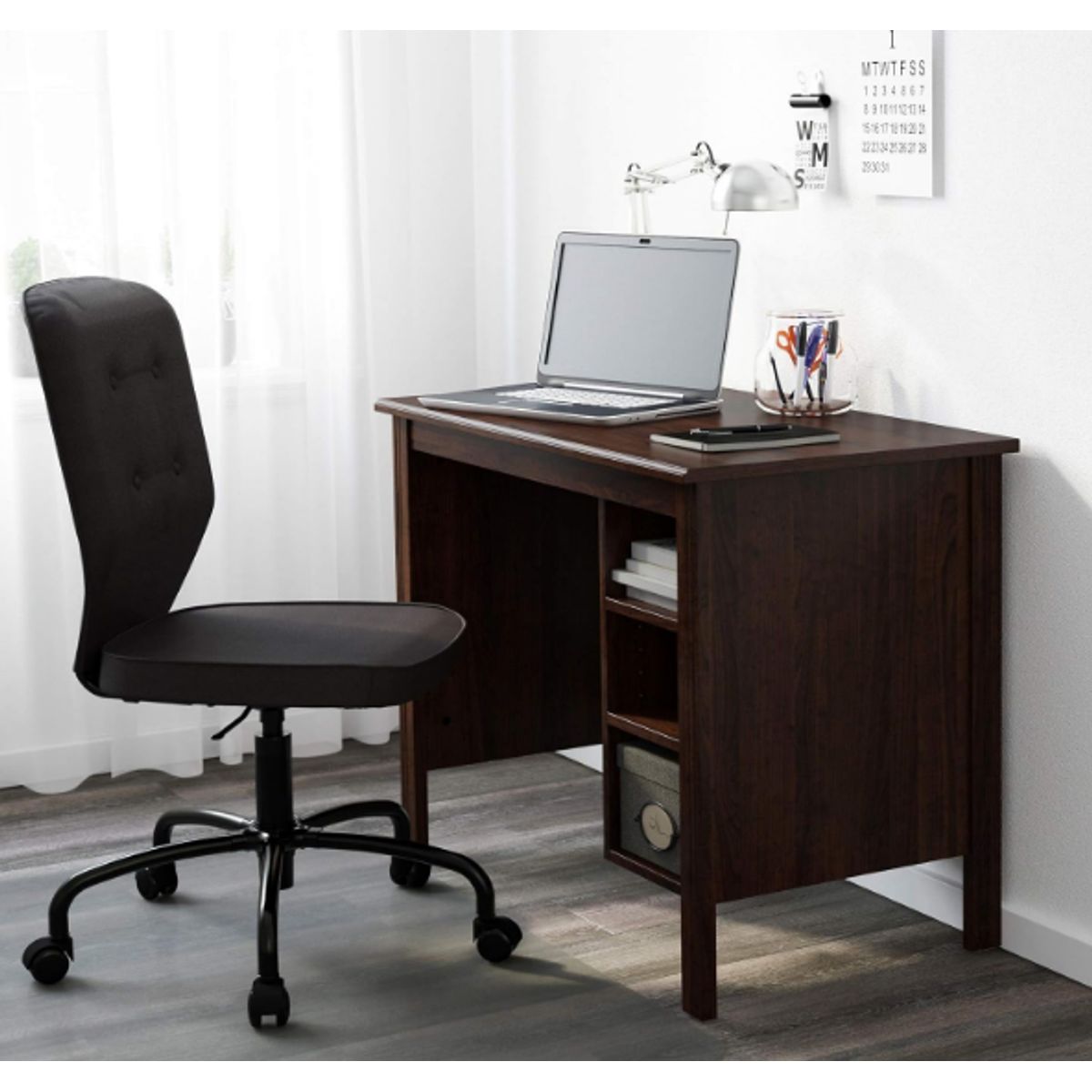 NACION MUEBLES - ESCRITORIOS NACION MUEBLES SHUT COLOR MARRÓN