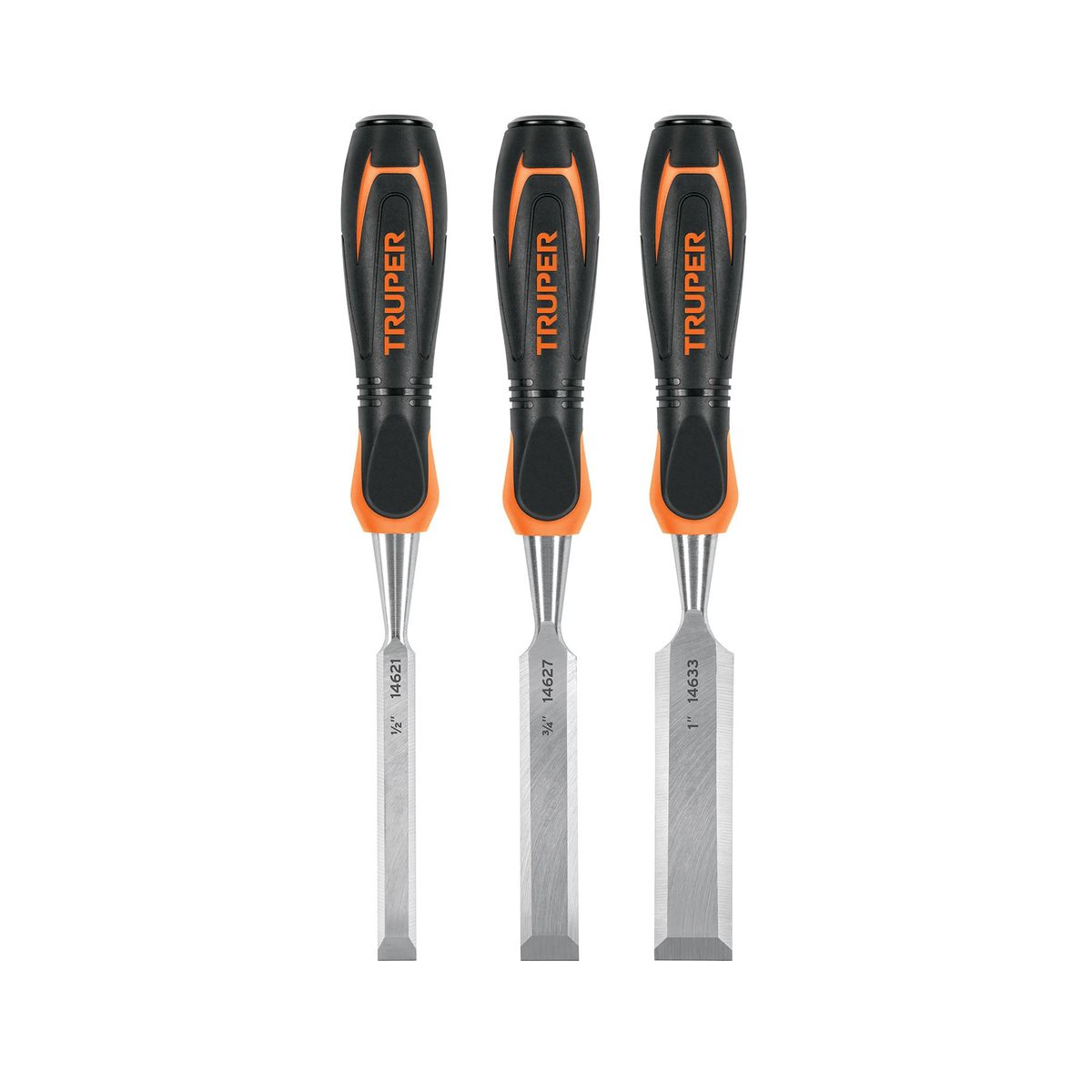 TRUPER - JUEGO DE 3 FORMONES MANGO COMFORT GRIP TRUPER 17759