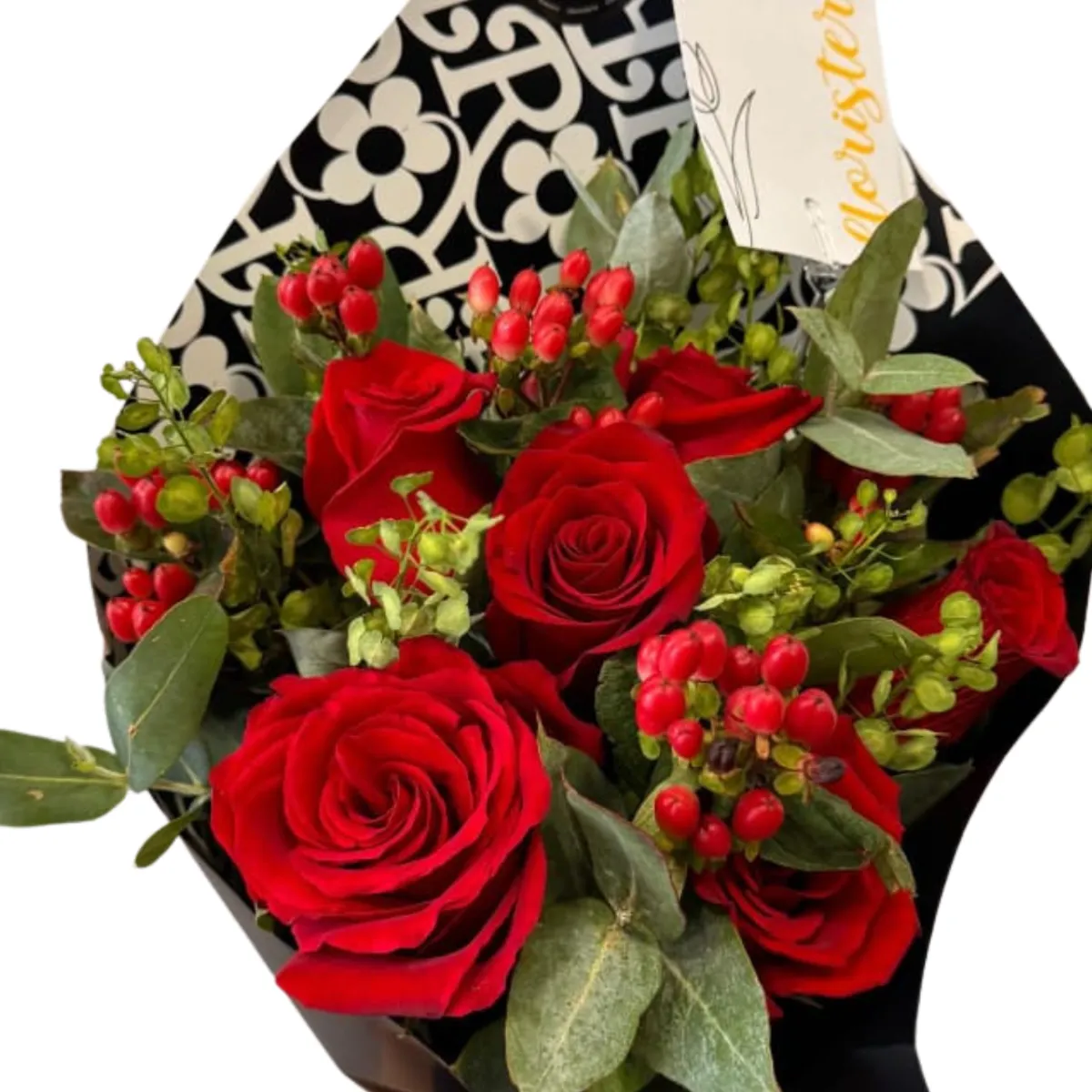 FLORISTERI - Ramo Amore  Rosas naturales rojas