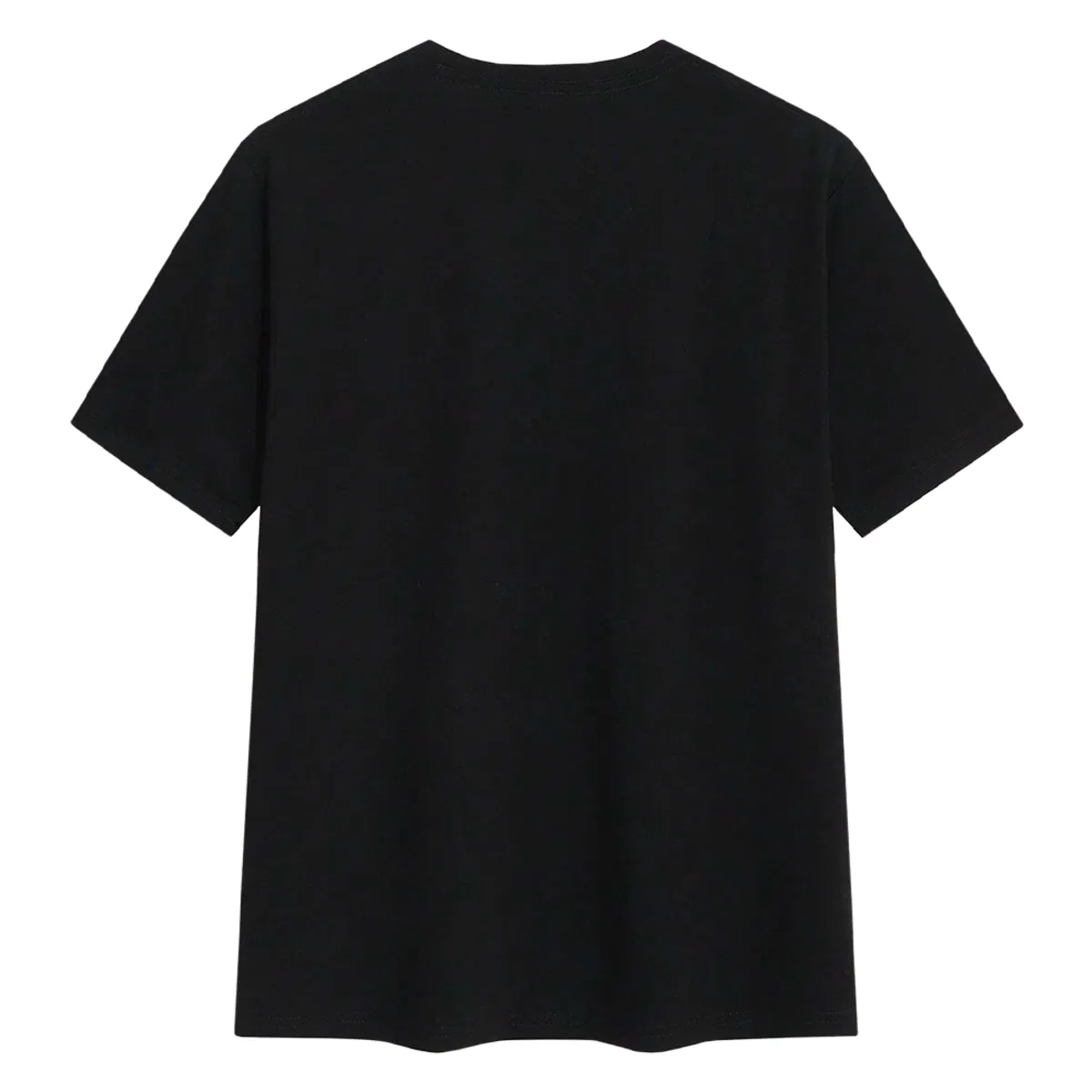 YANSUS - Polo Hombre Yansus Negro Estampado Astronauta