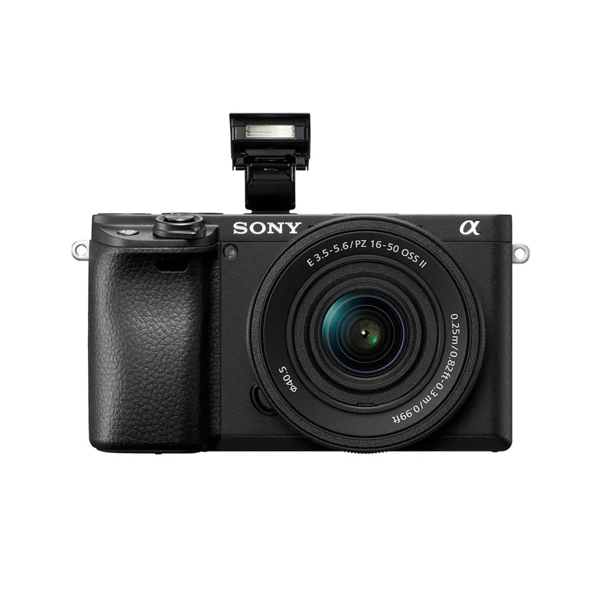 SONY - Sony Cámara Alpha ILCE-6400K Mirrorless con Lente 16-50mm II Negro