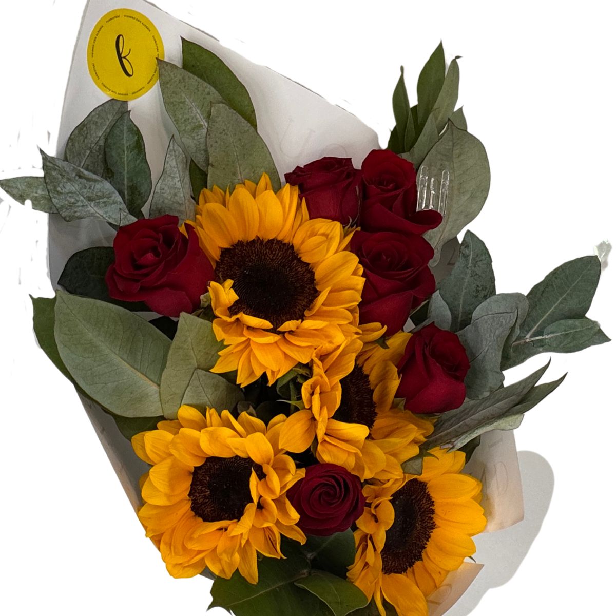 FLORISTERI - Ramo girasoles y rosas