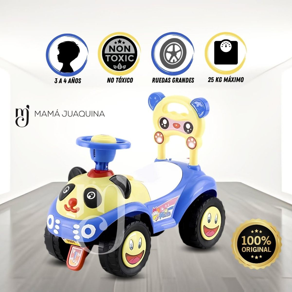 BABY - Correpasillo Didáctico «PANDI» Blue