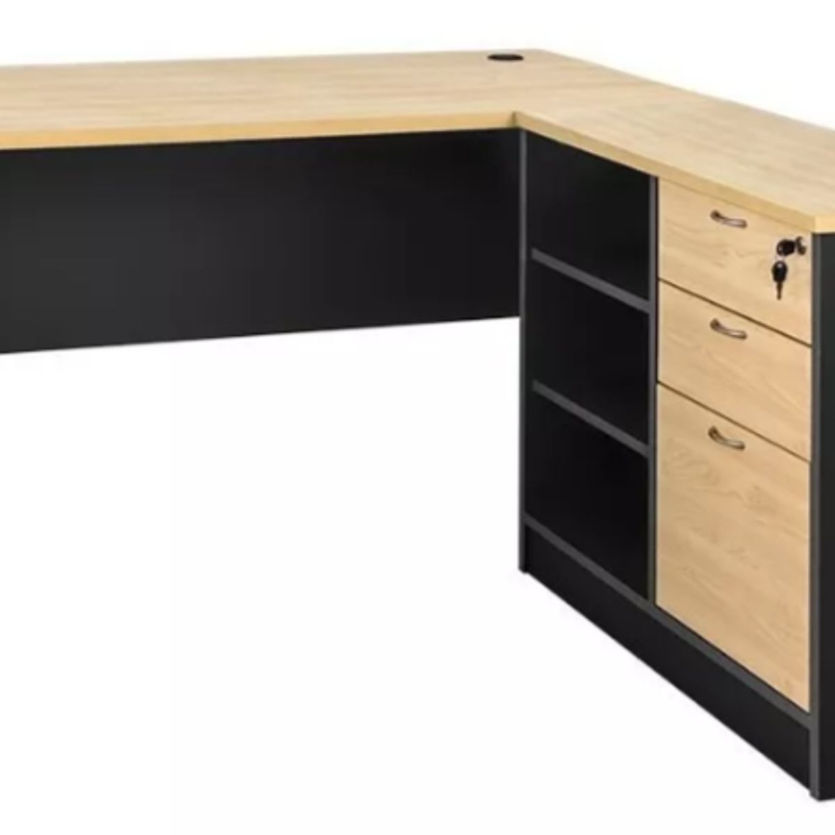 NACION MUEBLES - ESCRITORIO NACION MUEBLES MELI COLOR MULTICOLOR