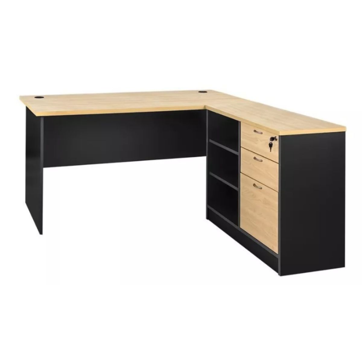 NACION MUEBLES - ESCRITORIO NACION MUEBLES MELI COLOR MULTICOLOR