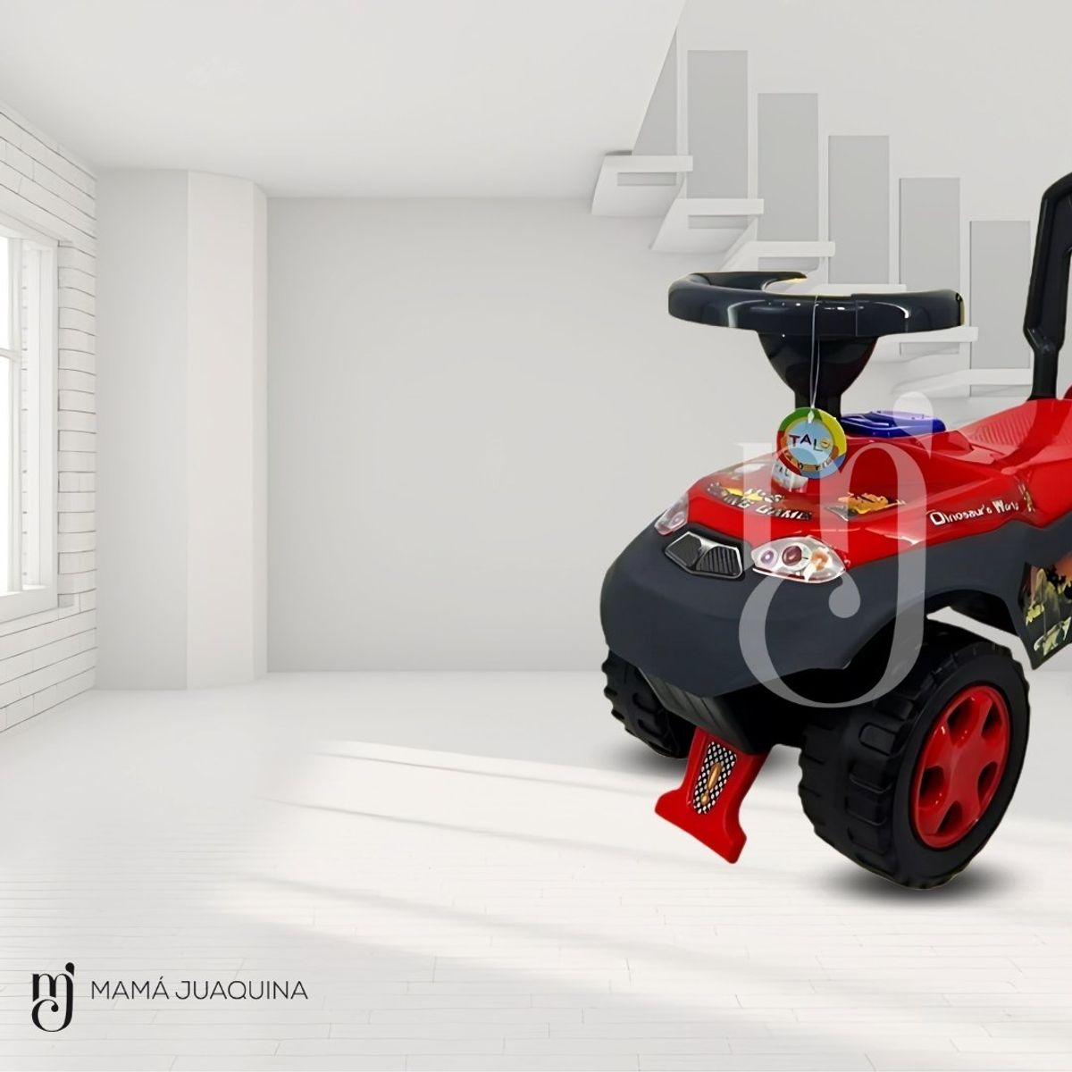 BABY - Correpasillo Didáctico «KIDRUSH » Red