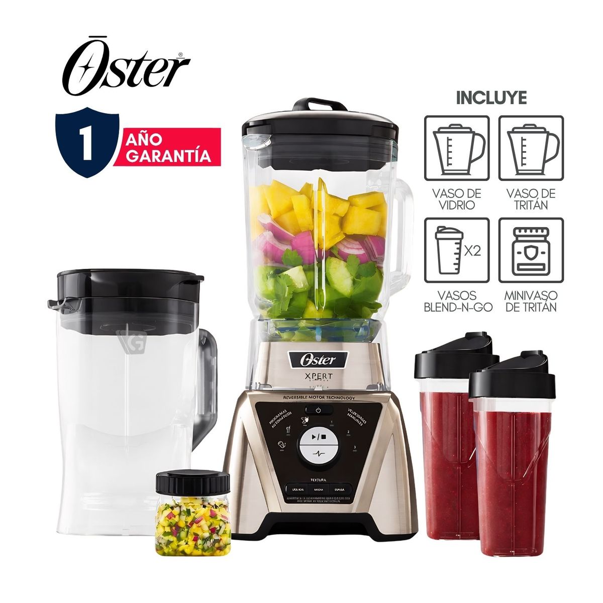 OSTER - Licuadora Xpert 2HP BLST3B-CAG
