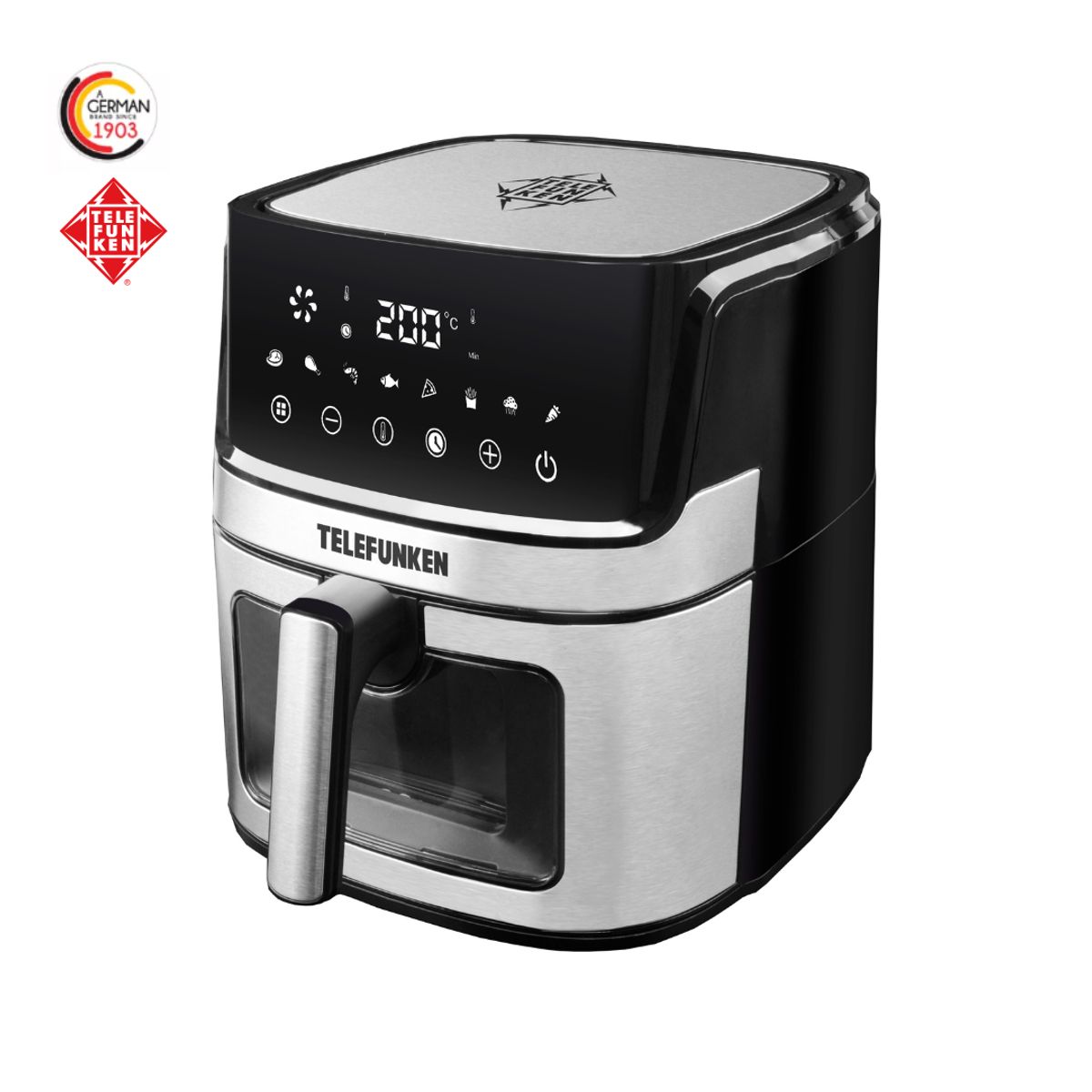 TELEFUNKEN - Freidora de aire EasyFryer-6900 220V