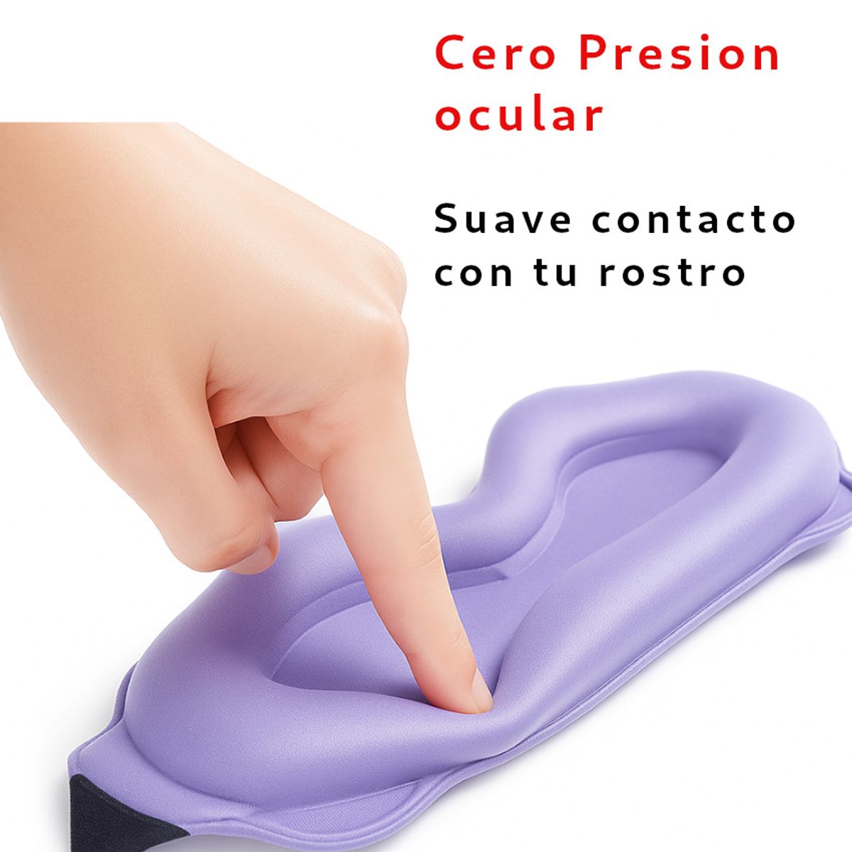 GENERICO - Antifaz Para Dormir lente 3d Mascara Ojos Ajustable Aisla Luz