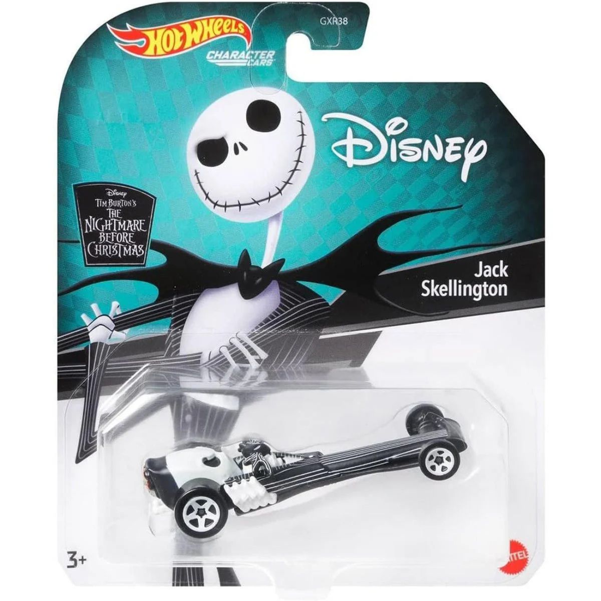 HOT WHEELS - Disney Hot Wheels Car 2024 Jack Skellington - auto colección