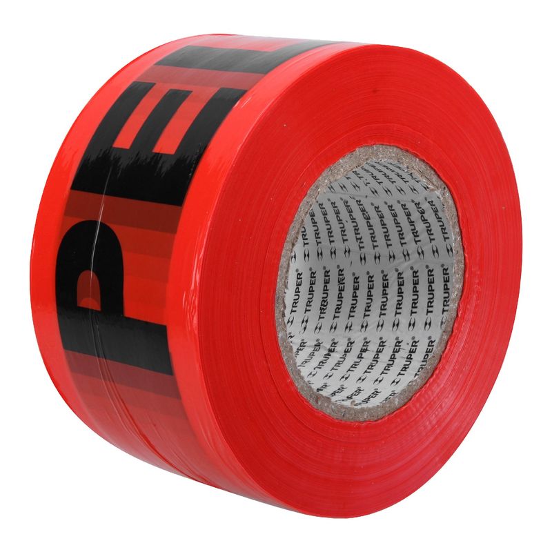 TRUPER - Rollo de 305 m de cinta delimitadora "Peligro", Truper