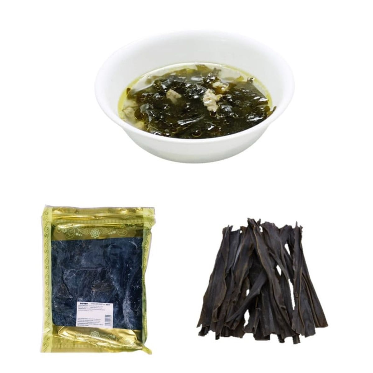 GENERICO - Kombu Alga Marina Deshidratada 200gr Sofit