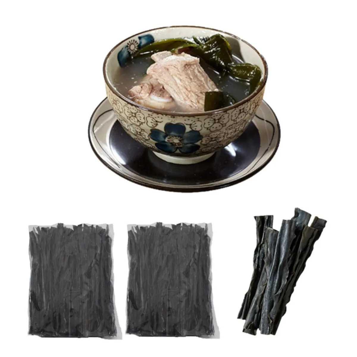 GENERICO - Pack Kombu Alga Marina Deshidratada 2u de 200gr