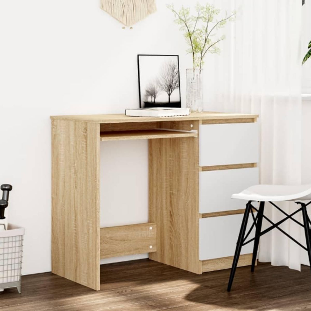 NACION MUEBLES - ESCRITORIO NACION MUEBLES MORRAY COLOR MADERA