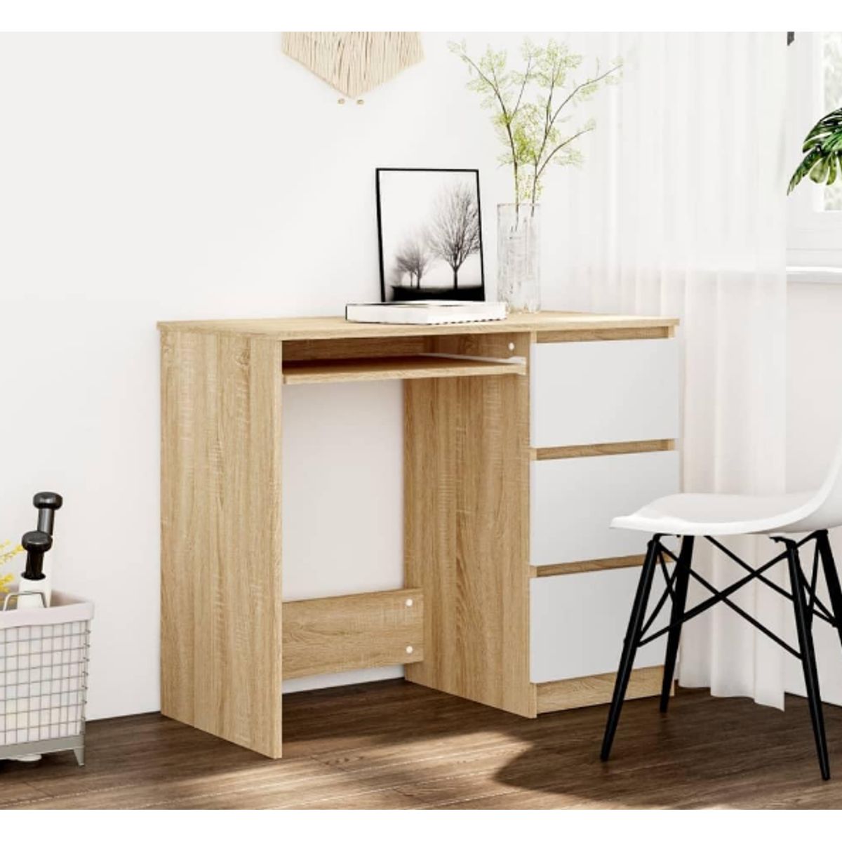 NACION MUEBLES - ESCRITORIO NACION MUEBLES MORRAY COLOR MADERA