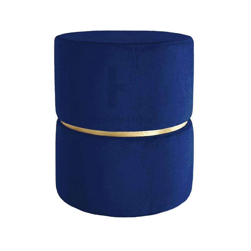 GENERICO - PUFF MARGOT AZUL GOLD