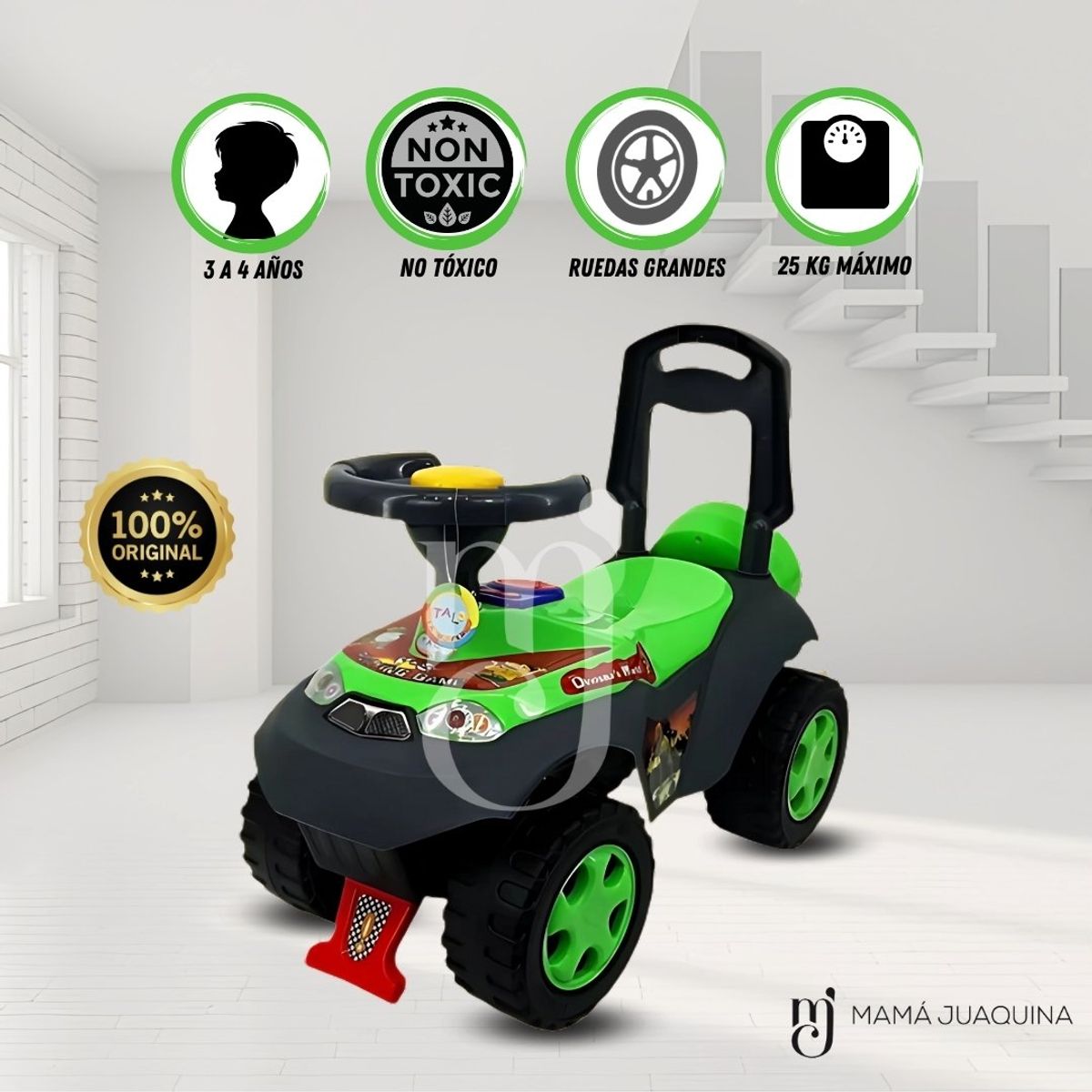 BABY - Correpasillo Didáctico «KIDRUSH » Green