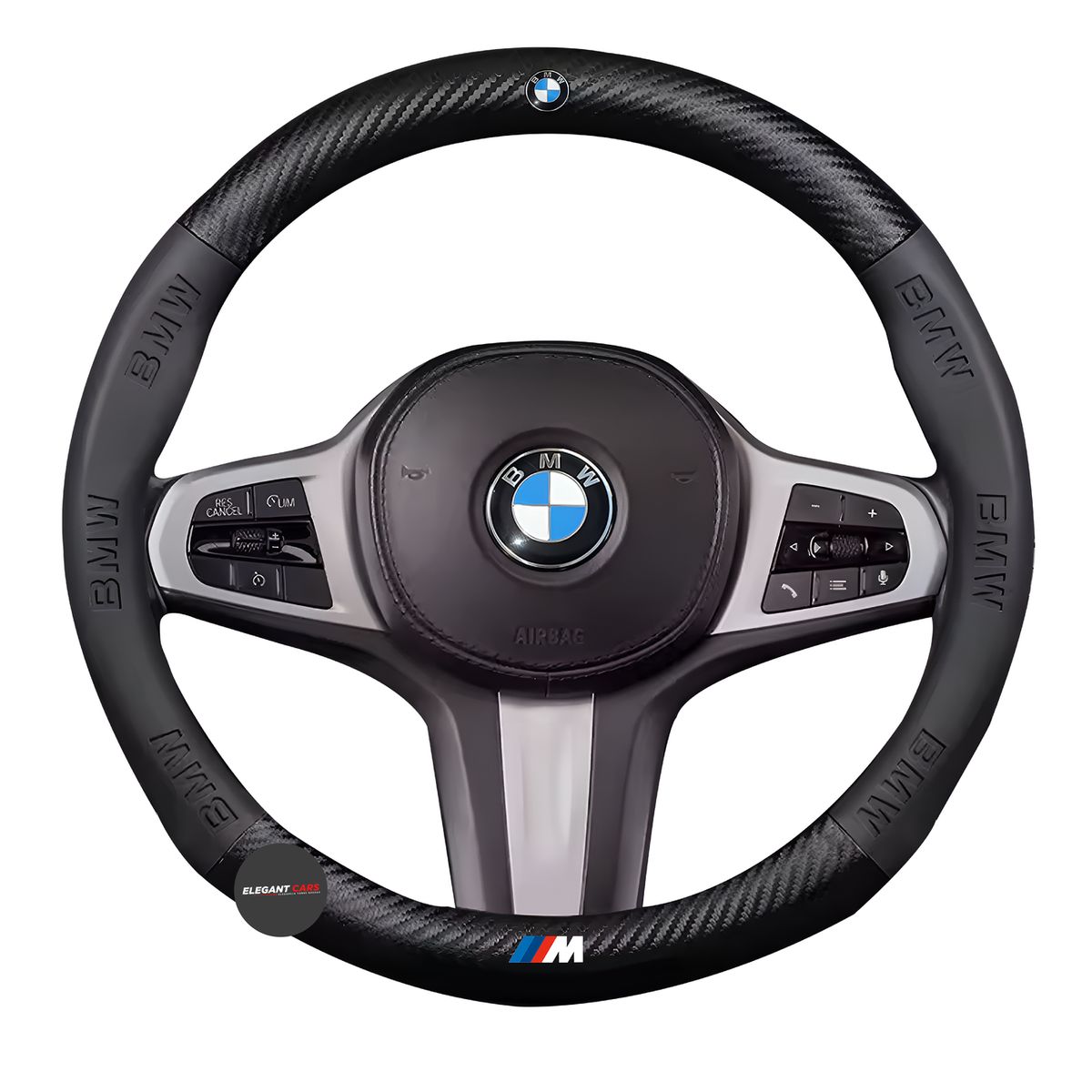 BMW - Funda De Volante Premiun BMW Negro
