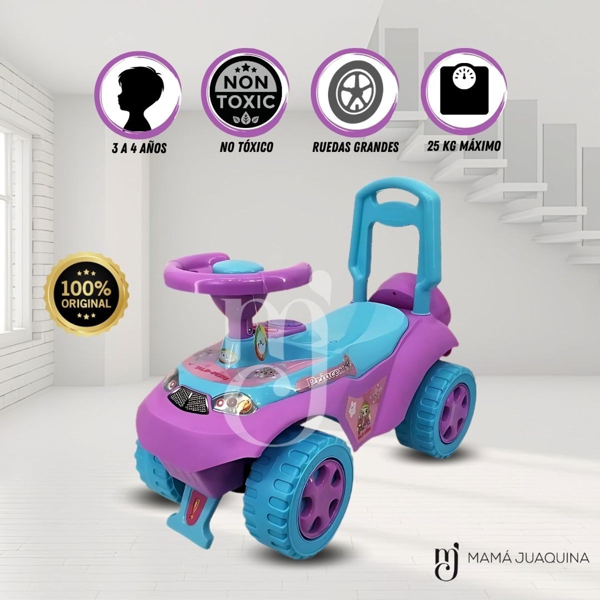 BABY - Correpasillo Didáctico «KIDRUSH » Lila