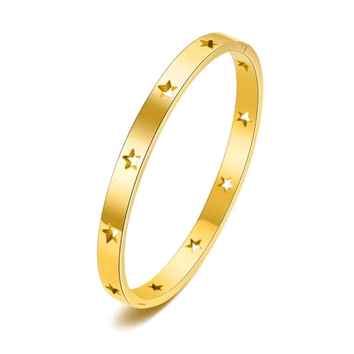 GENERICO - PULSERA DE ACERO INOXIDABLE ESTRELLA