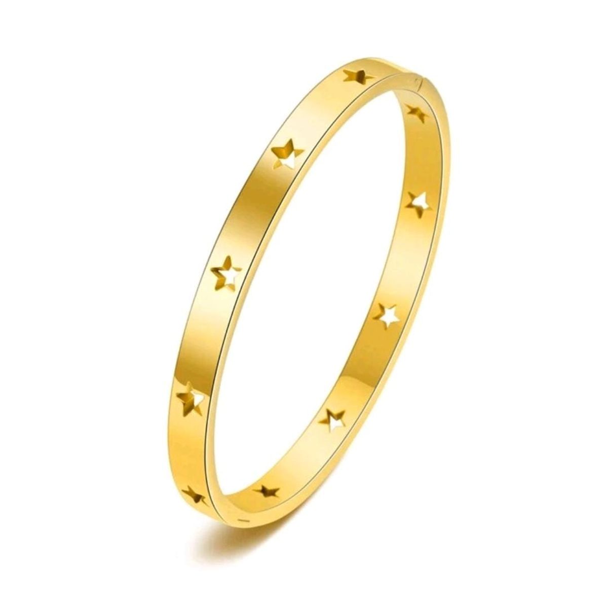 GENERICO - PULSERA DE ACERO INOXIDABLE ESTRELLA