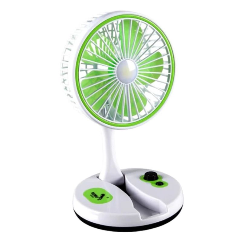 GENERICO - Ventilador de Escritorio - Portatil Tipo C Recargable - Lampara