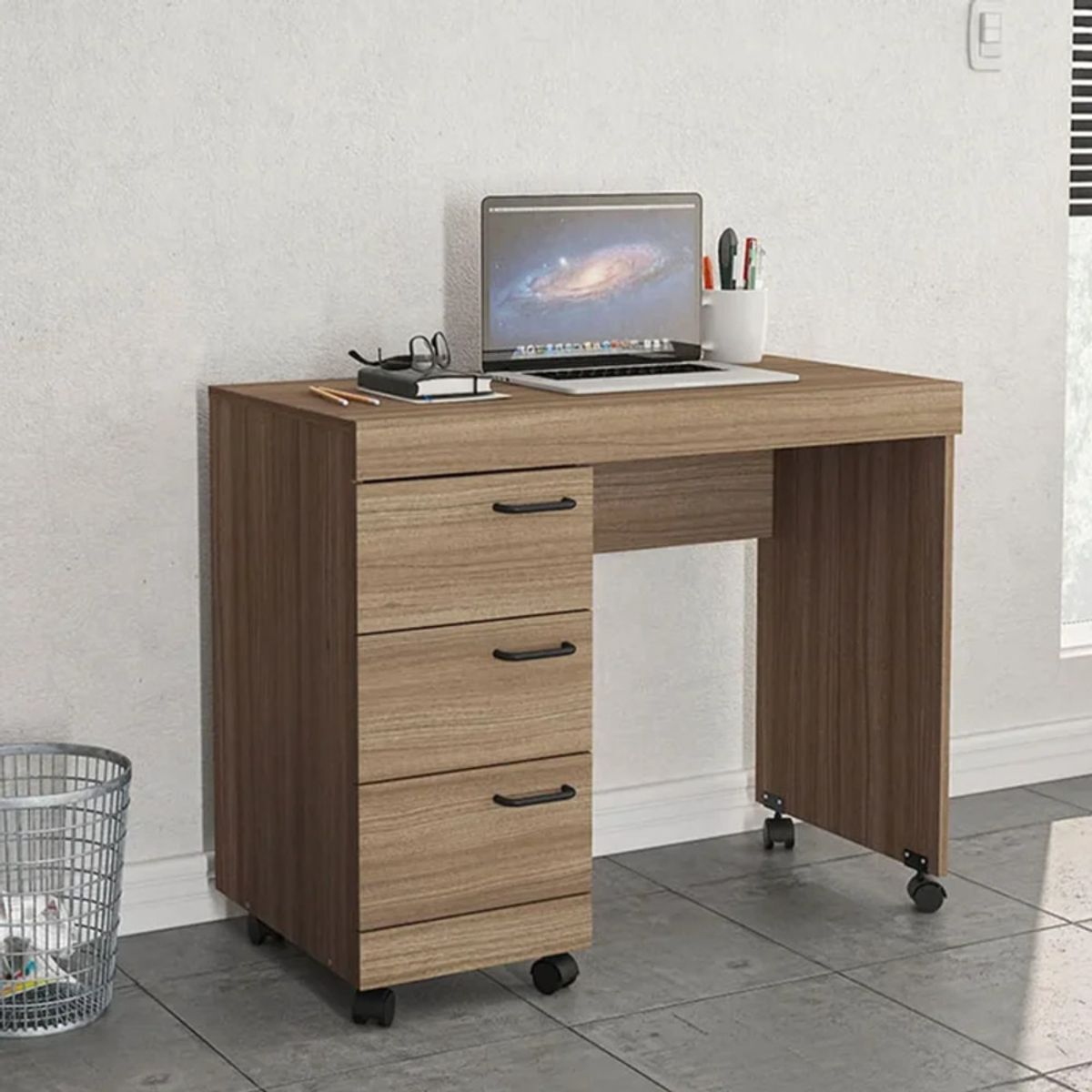 GENERICO - Escritorio Moderno Mogami Marrón R&R MUEBLES