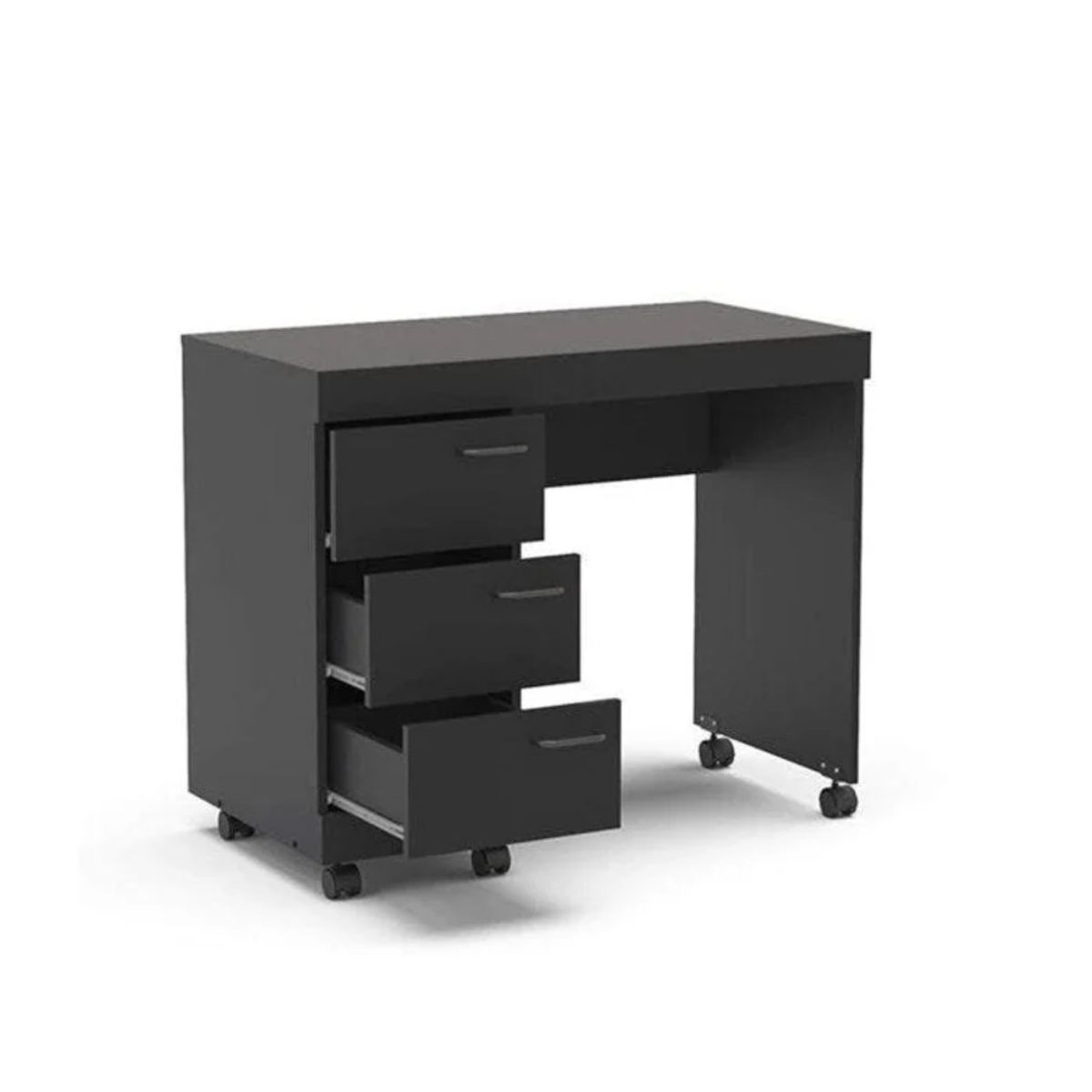 GENERICO - Escritorio Moderno Mogami Negro R&R MUEBLES