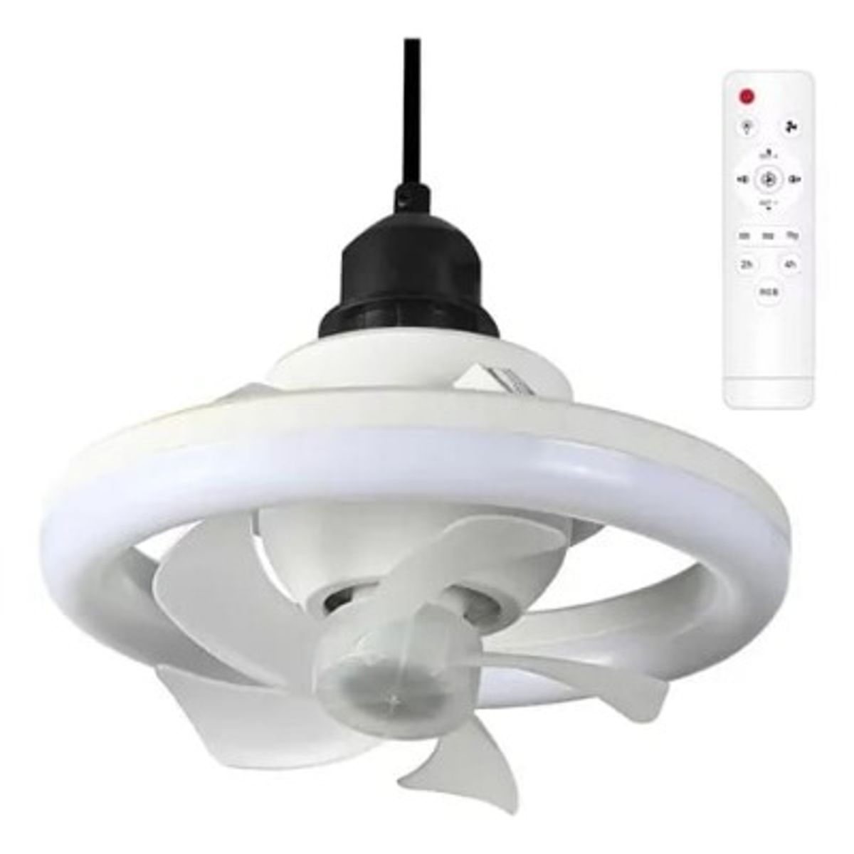 GENERICO - Bombillo Led + Ventilador HOMEDM