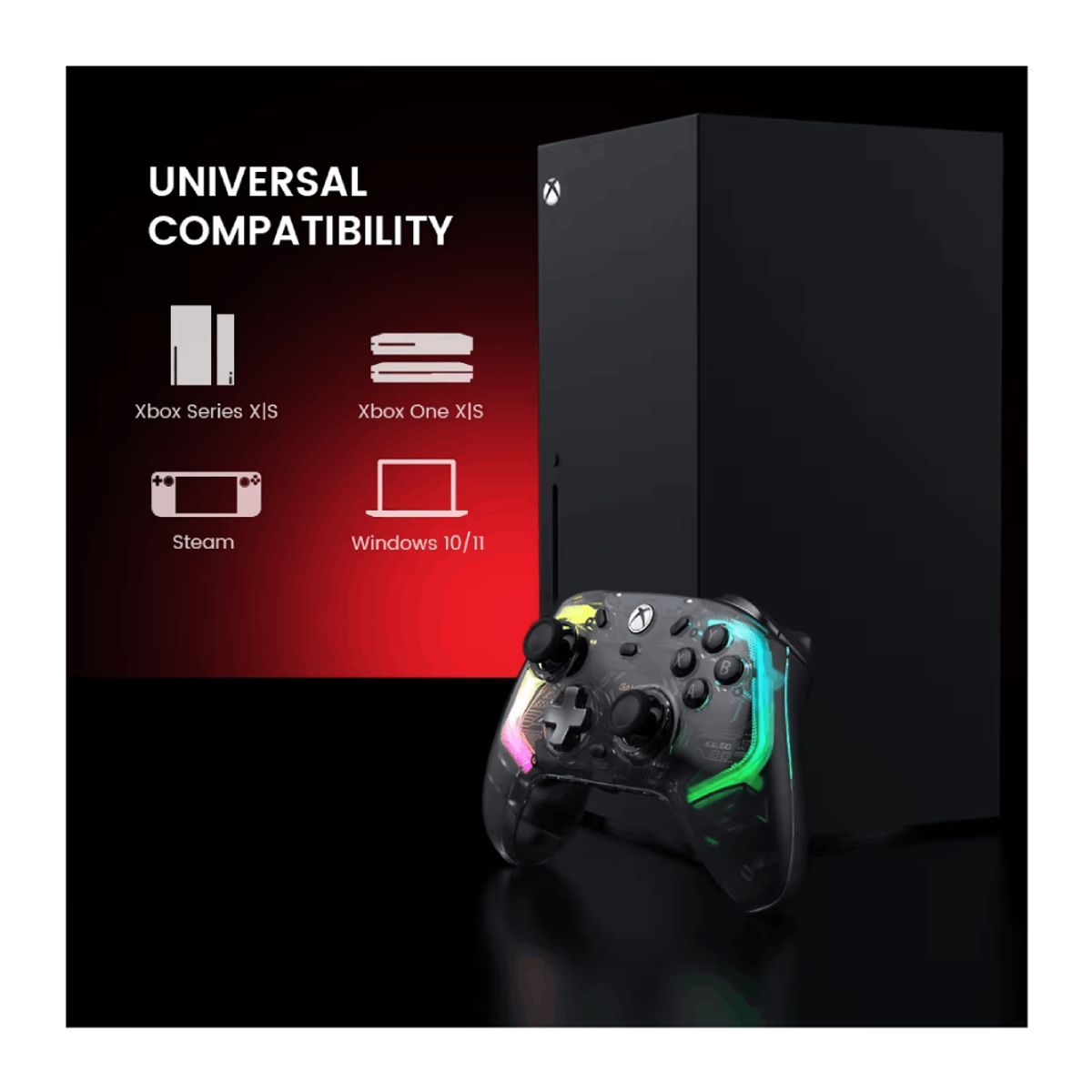 GAMESIR - Control Mando Gamesir Kaleid Cableado Xbox Series X S One