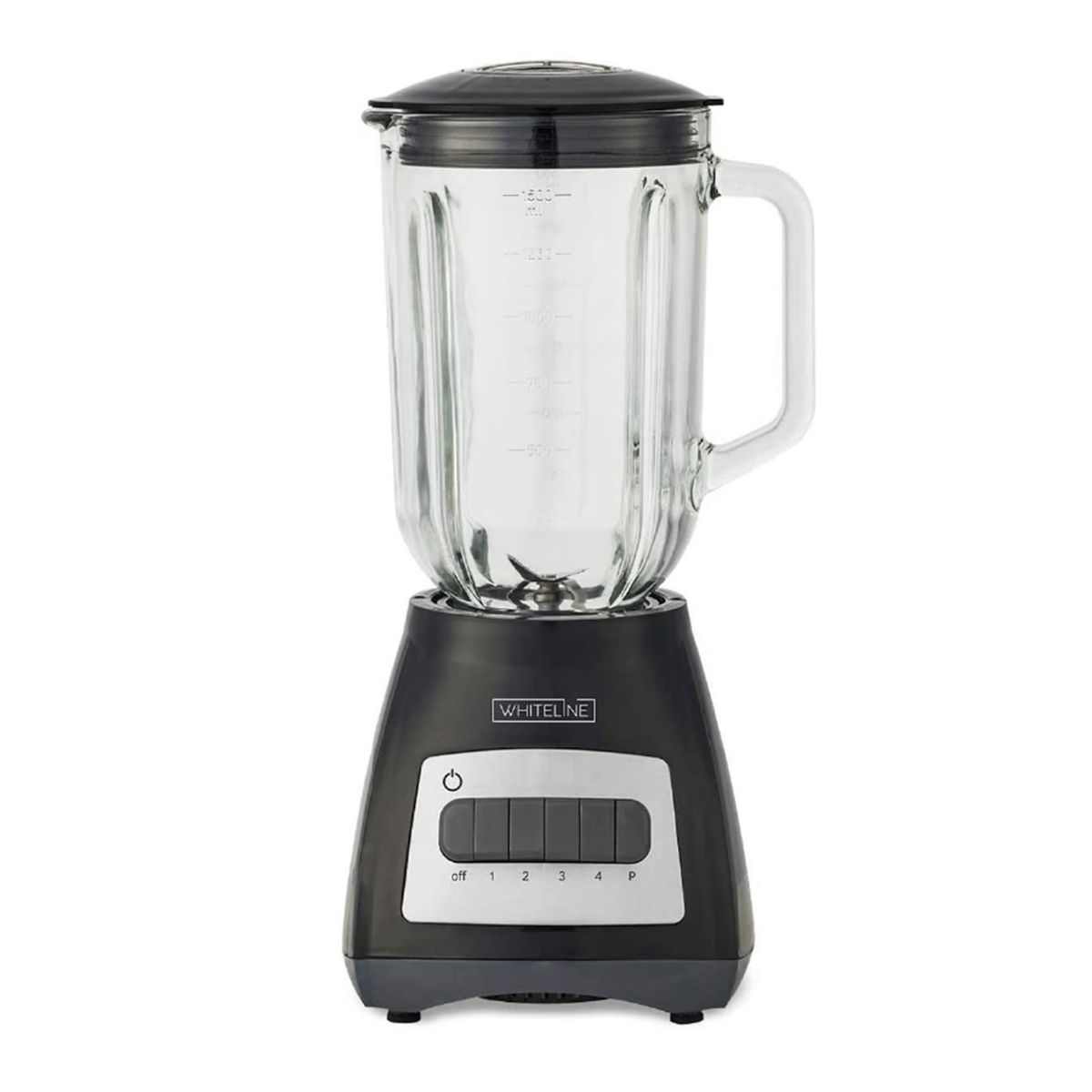 WHITELINE - Licuadora Whiteline Vaso de Vidrio 1.5 Litros