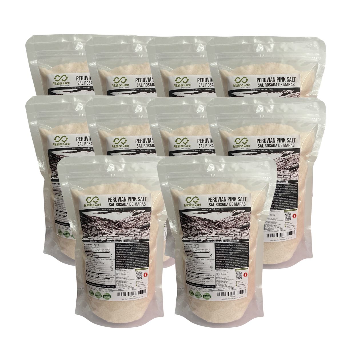 ALKALINE CARE - Sal Rosada de Maras 10kg Alkaline Care