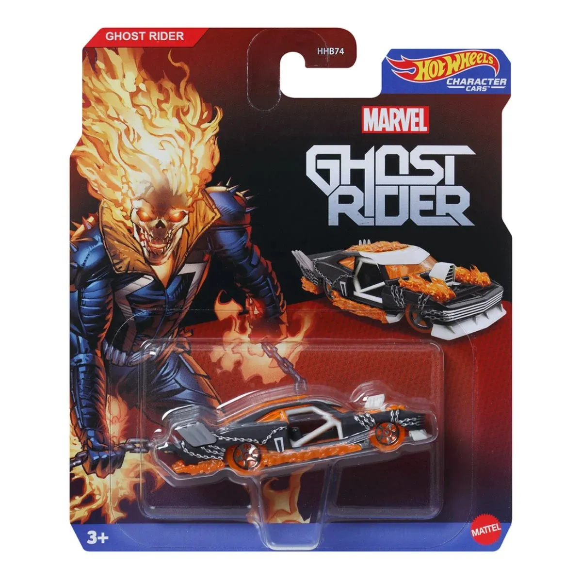HOT WHEELS - Disney Hot Wheels Car 2024 Ghost Rider - auto colección