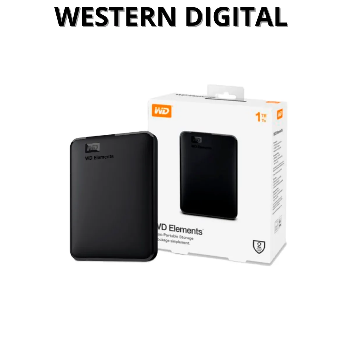 WESTERN DIGITAL - WESTERN DIGITAL 1TB EXTERNO