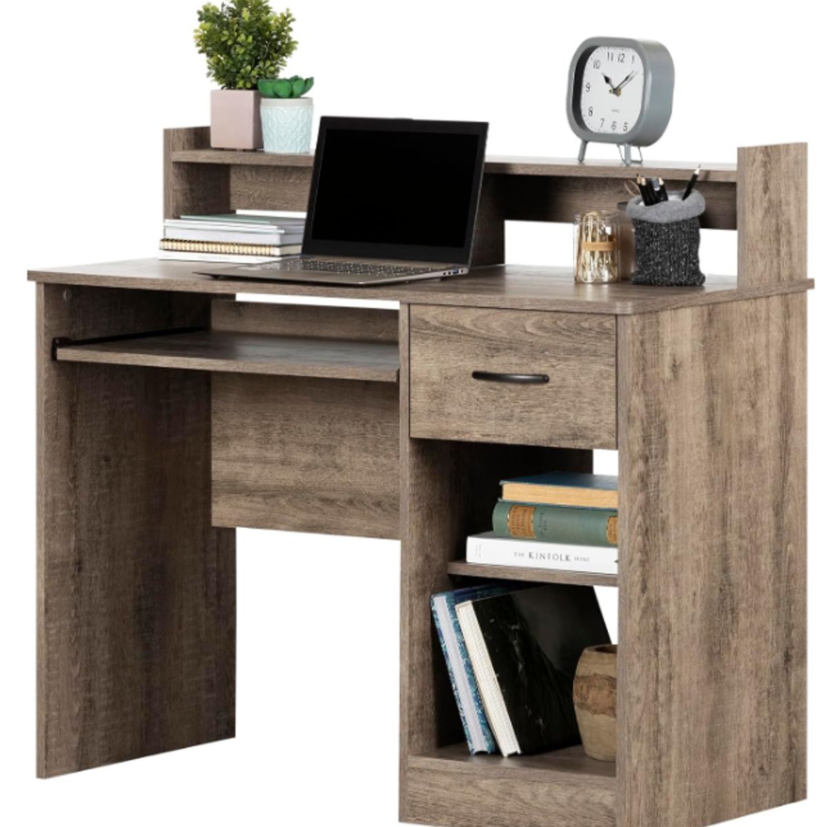 NACION MUEBLES - ESCRITORIO NACION MUEBLES TEK IT COLOR ROBLE