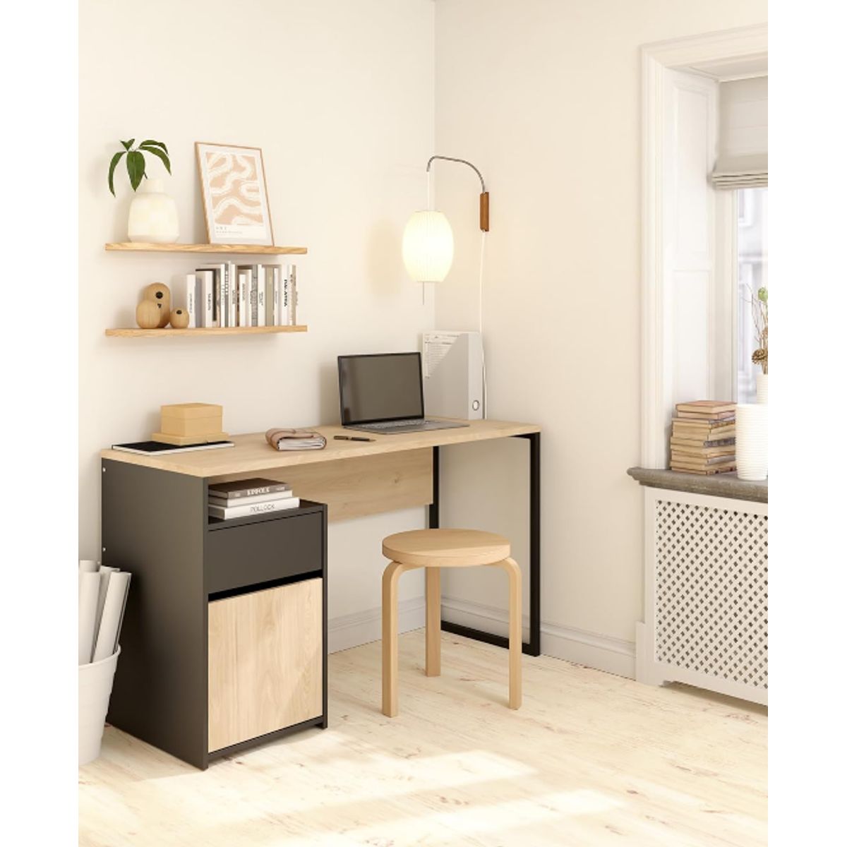 NACION MUEBLES - ESCRITORIO NACION MUEBLES WATON COLOR MULTICOLOR