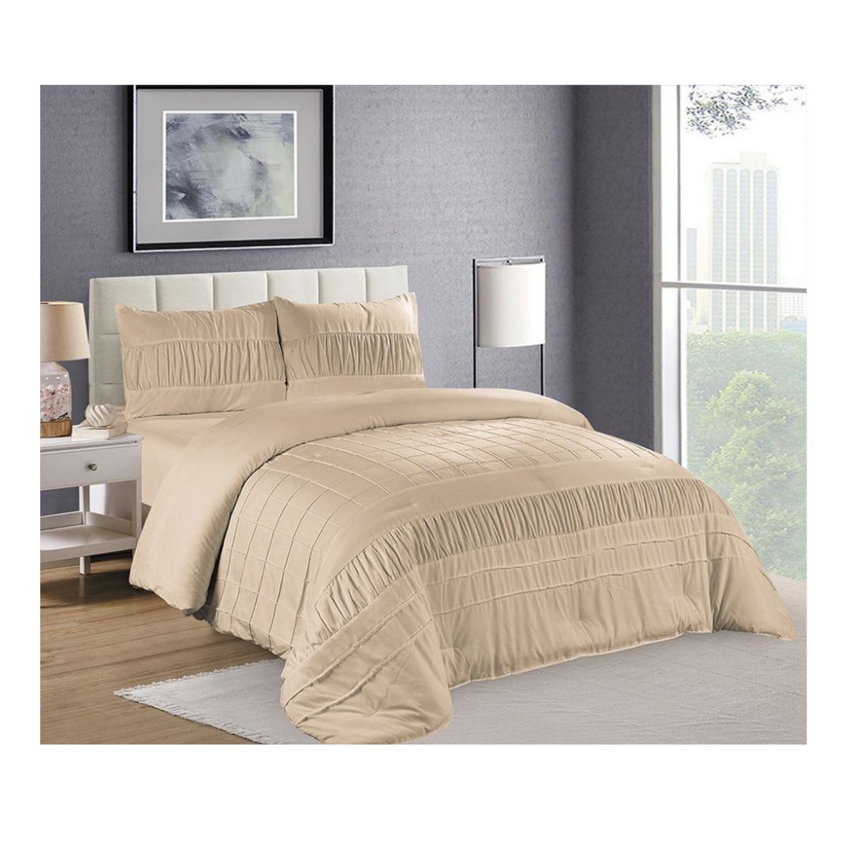 GENERICO - EDREDON LUJOSO CASATEX 2PLZ