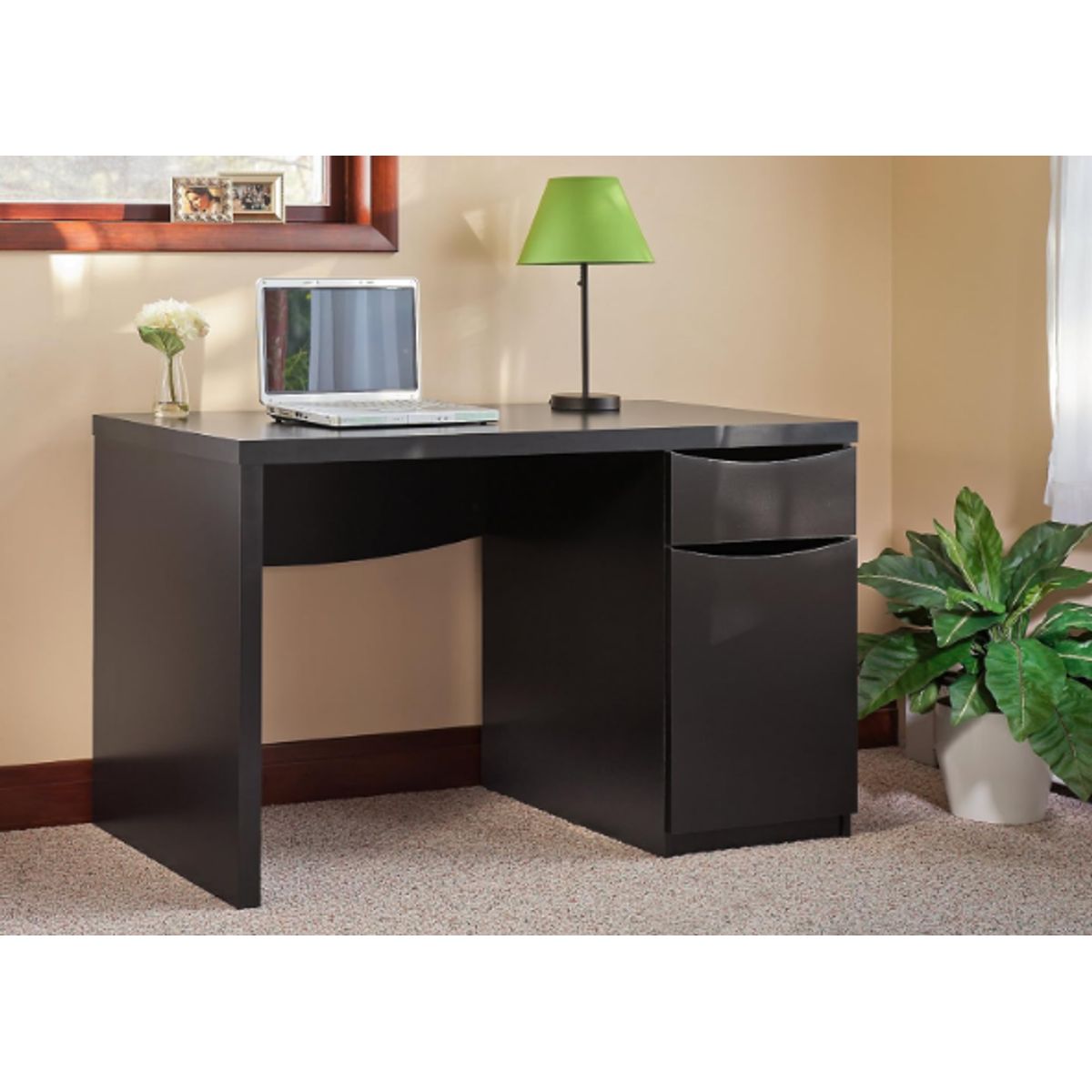 NACION MUEBLES - ESCRITORIO NACION MUEBLES RAMEN COLOR NEGRO