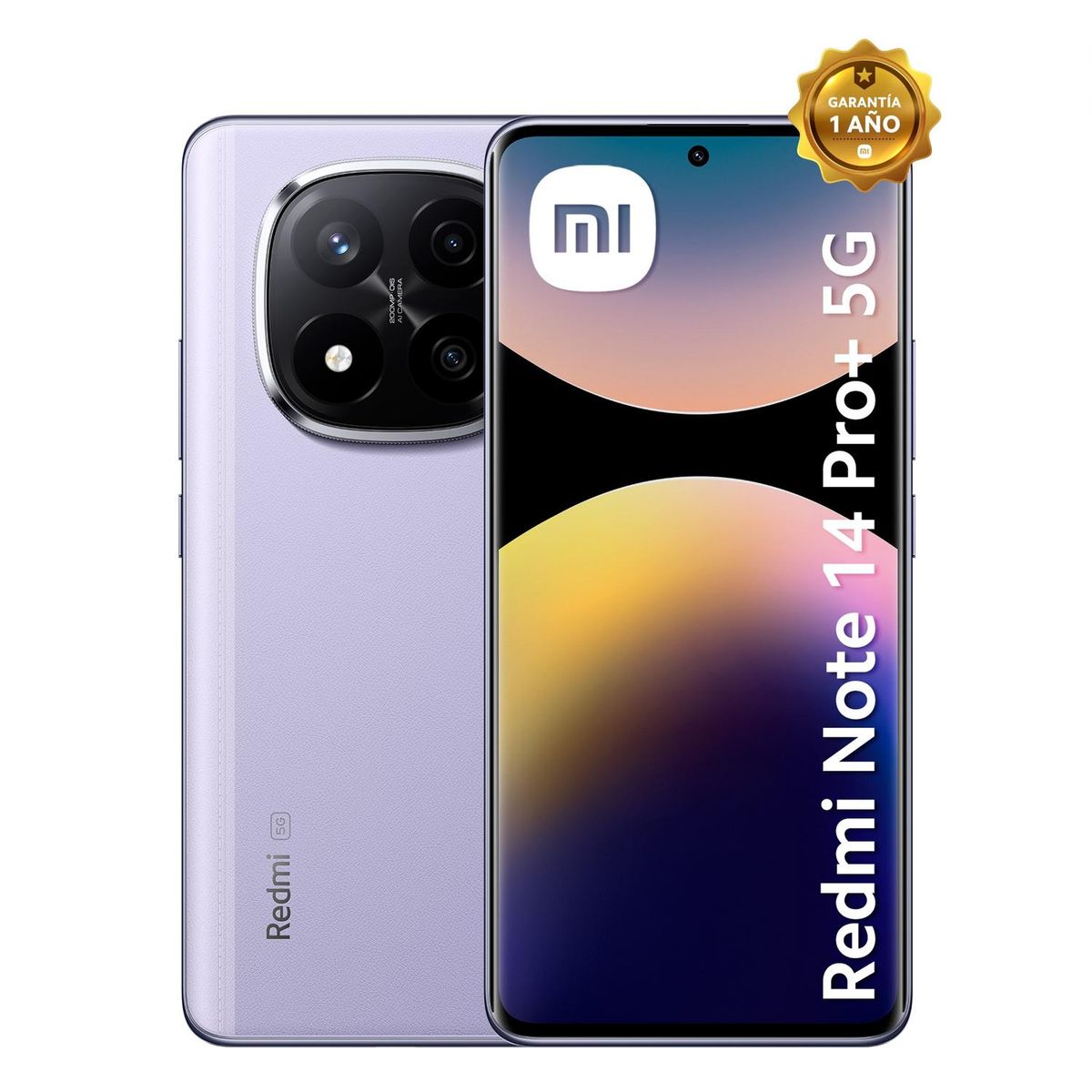 XIAOMI - Redmi Note 14 Pro+ 5G 8GB+256GB Púrpura