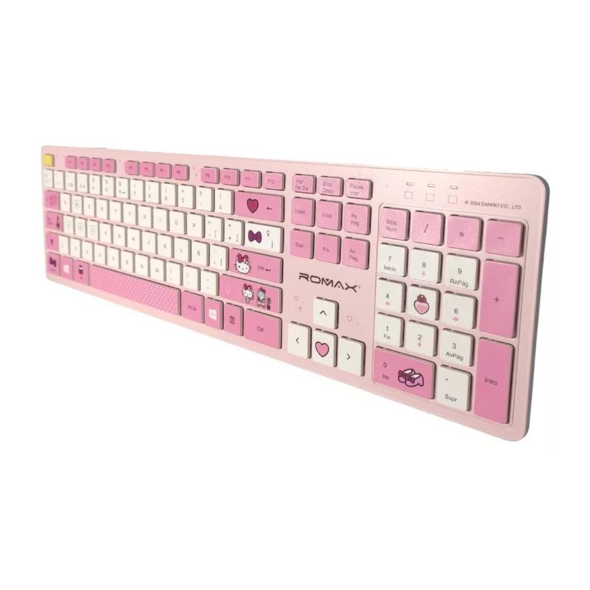 ROMAX - TECLADO HELLOP KITTY INALAMBRICO