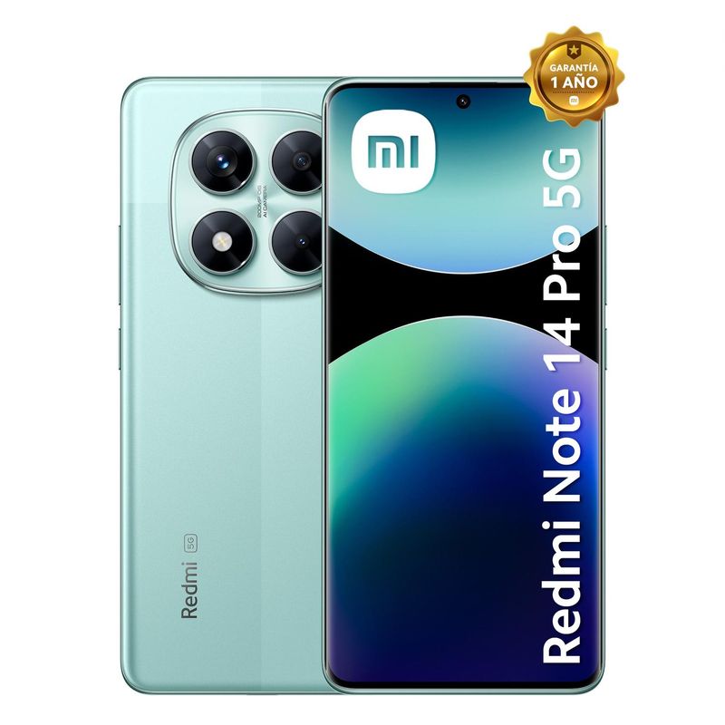 XIAOMI - Redmi Note 14 Pro 5G 8GB+256GB Verde