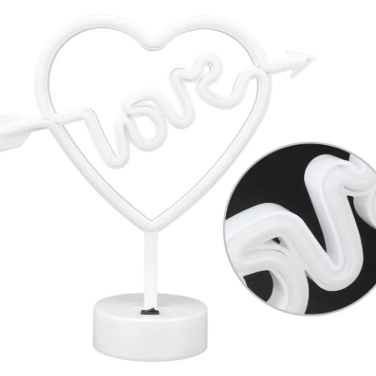 GENERICO - Lampara love decorativa