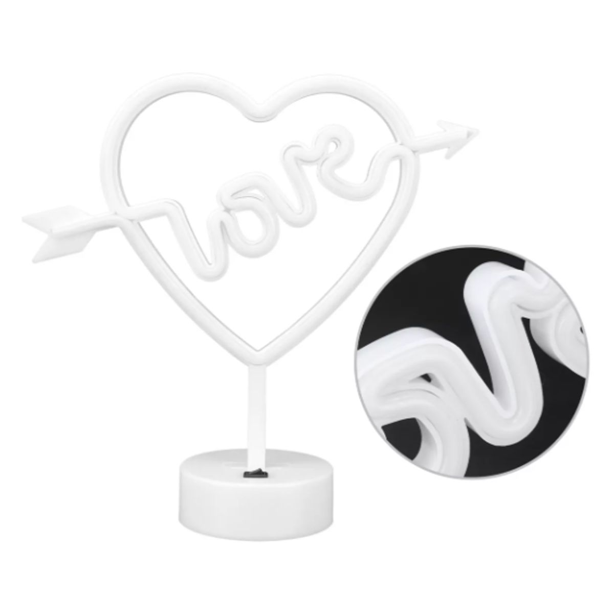 GENERICO - Lampara love decorativa