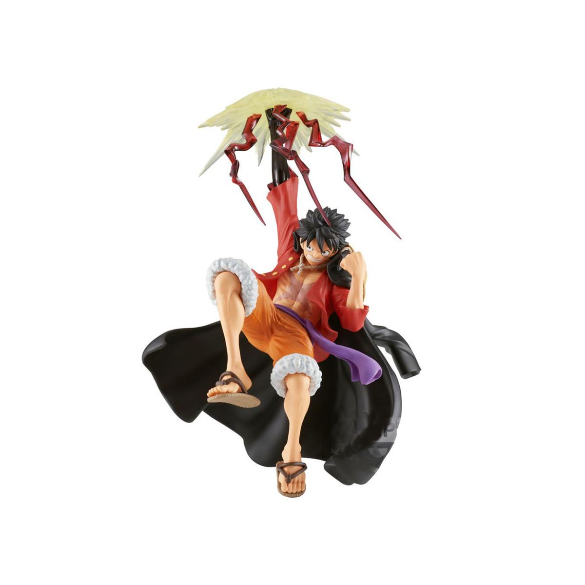 BANPRESTO - Figura Luffy Puño Poder One Piece Battle Record Colecction