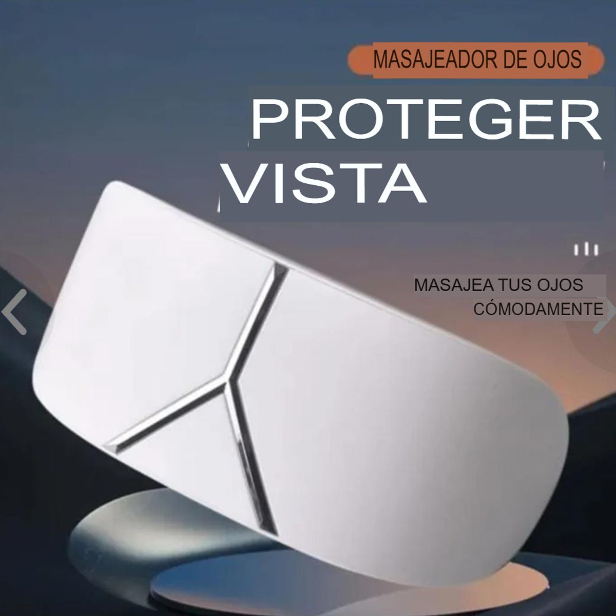 GENERICO - MASAJEADOR DE OJOS INTELIGENTE GAFAS UNISEX PORTÁTIL GAFAS RECARGABLE