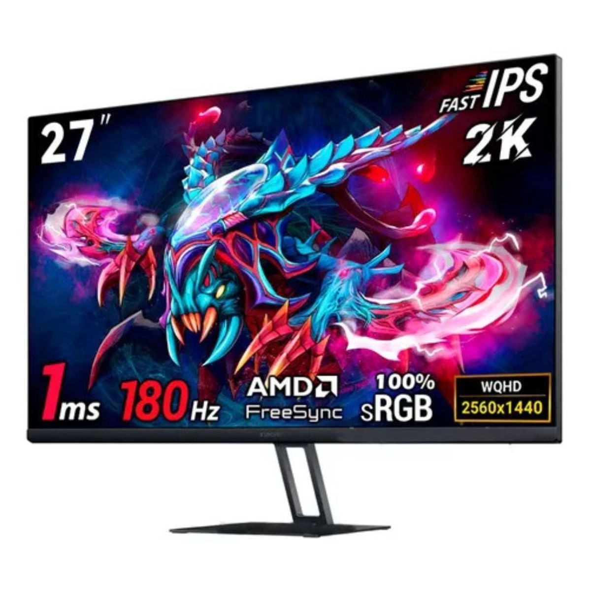 XIAOMI - Monitor Gaming Xiaomi G27QI 27" QHD 2560 x 1440 180Hz 1ms FreeSync