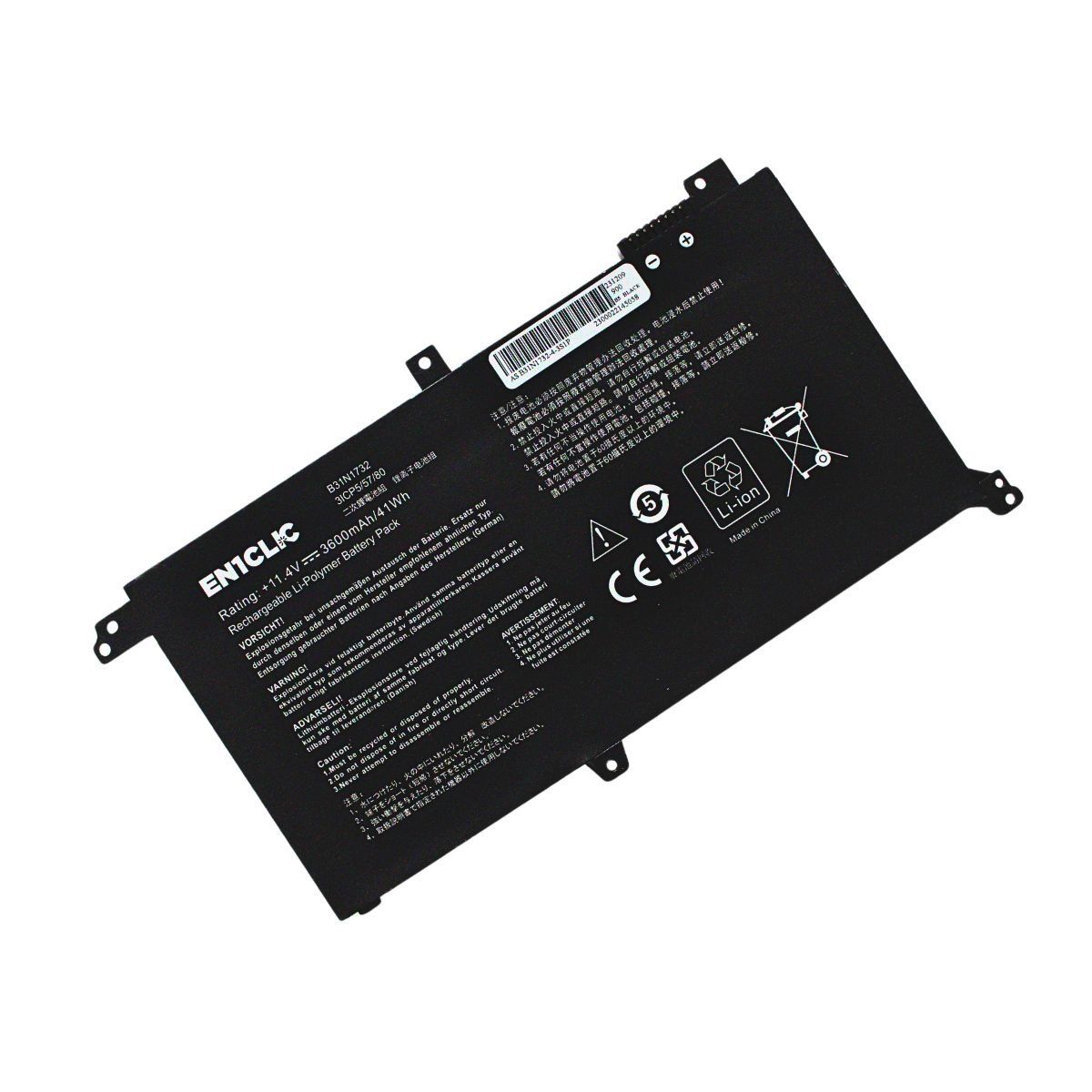 ASUS - Batería Para Laptop Asus B31N1732 S430F X571g